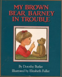 My brown bear Barney in trouble