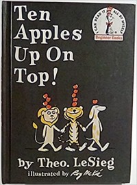 Ten apples up on top!
