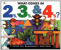 What comes in 2's, 3's, & 4's?