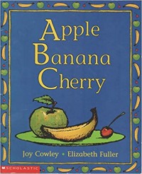 Apple, banana, cherry