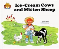 Ice-cream cows and mitten sheep