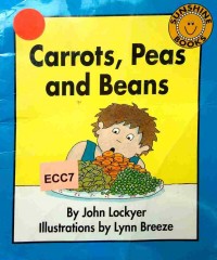 Carrots, peas and beans