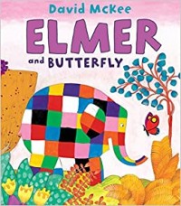 Elmer and butterfly