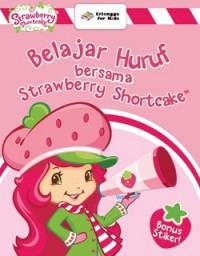 Belajar huruf bersama Strawberry shortcake