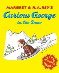 Curious George in the snow