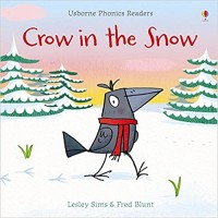 Crow in the snow