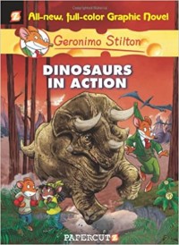 Geronimo Stilton dinosaurs in action