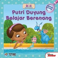 Putri duyung belajar berenang