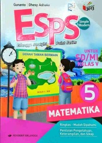 Erlangga straight point series esps matematika untuk sd/mi kelas 5
