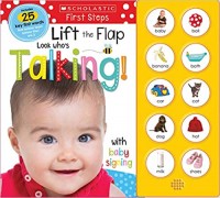 Lift the flap look who's talking! with baby signing