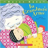 In grandma's arms