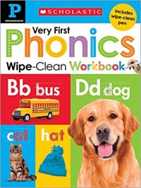 Very first phonics wipe-clean workbook