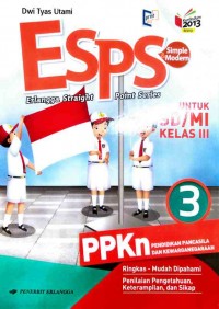 Esps erlangga straight point series ppkn pendidikan kewarganegaraan untuk sd/mi kelas 3
