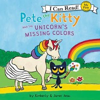 Pete the kitty and the unicorn's missing colors