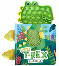 Fidgimals Little T-Rex Dinosaur Baby Book